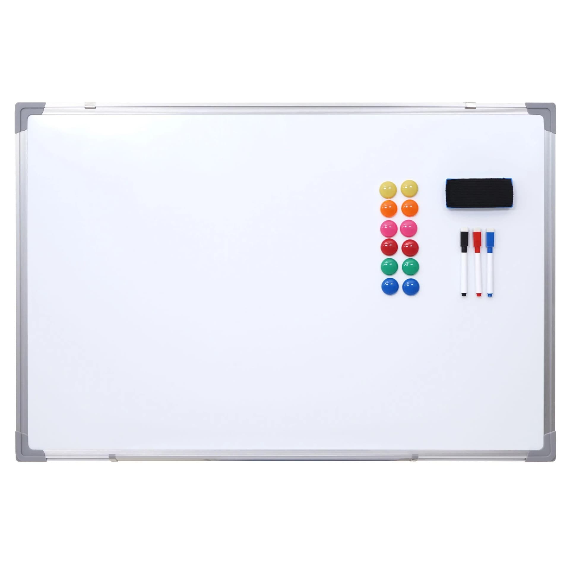 Whiteboard MCW-C84 Magnettafel Memoboard Pinnwand inkl. Zubehör 90x60cm - Bild 2