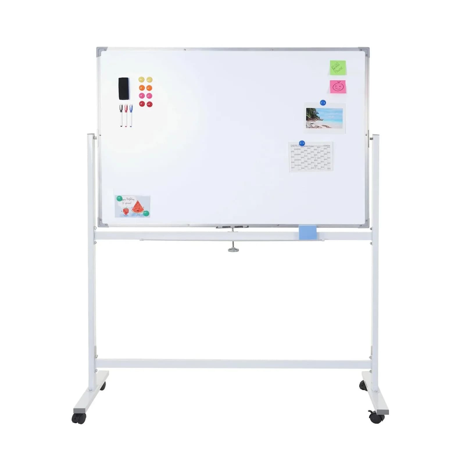 Whiteboard MCW-C85 Magnettafel Memoboard Pinnwand Rollbar
