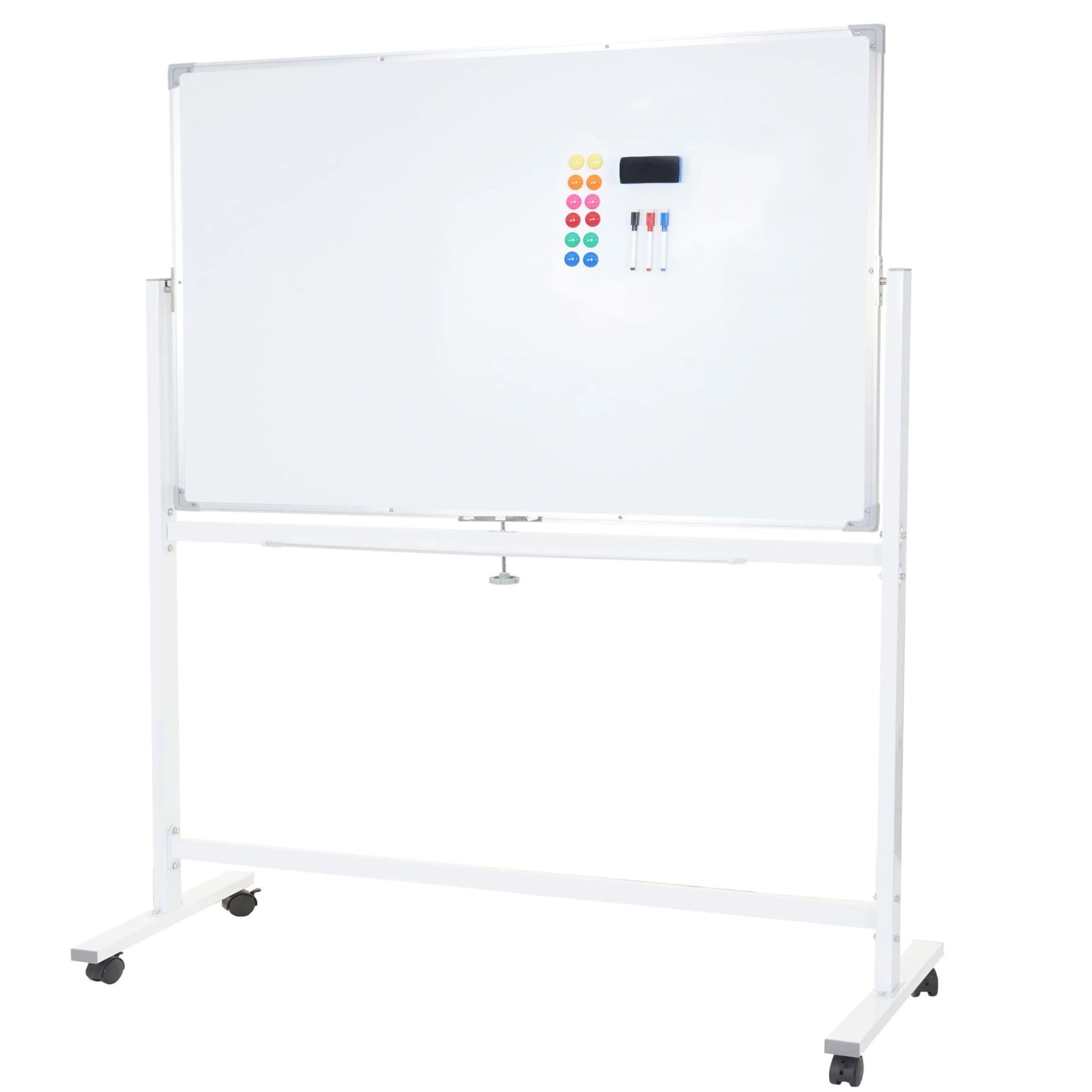 MCW Whiteboard MCW-C85 Mobil Rollbar Weiss - Bild 2