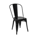 MCW Stuhl MCW-A73 Bistrostuhl Stapelbar Metall Schwarz Bild 1