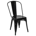 MCW Stuhl MCW-A73 Bistrostuhl Stapelbar Metall Schwarz Bild 2