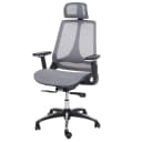 Bürostuhl MCW-A59 Grau mit Sliding-Funktion und ergonomischem Design Bild 2