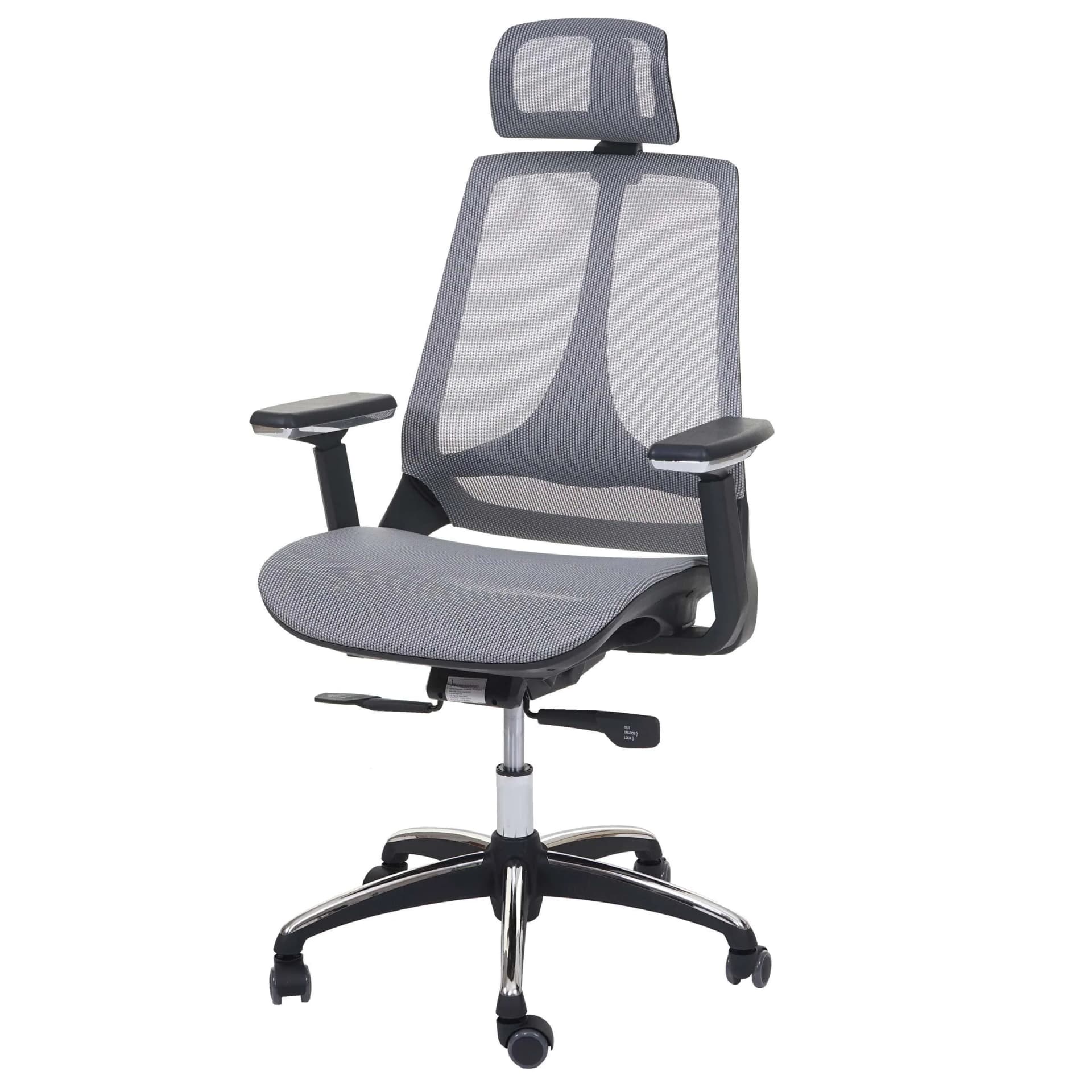 Bürostuhl MCW-A59 Grau mit Sliding-Funktion und ergonomischem Design - Bild 2