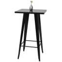 MCW Stehtisch MCW-A73 Schwarz Metall Industriedesign Bild 2