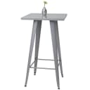 MCW Stehtisch MCW-A73 Silber Metall Industriedesign Bild 2