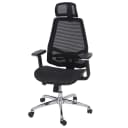 Bürostuhl MCW-A58 mit Sliding-Funktion Schwarz Stoff Bild 2