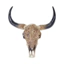 MCW Deko Schädel Longhorn 65cm Polyresin Tribal In-/Outdoor Bild 1
