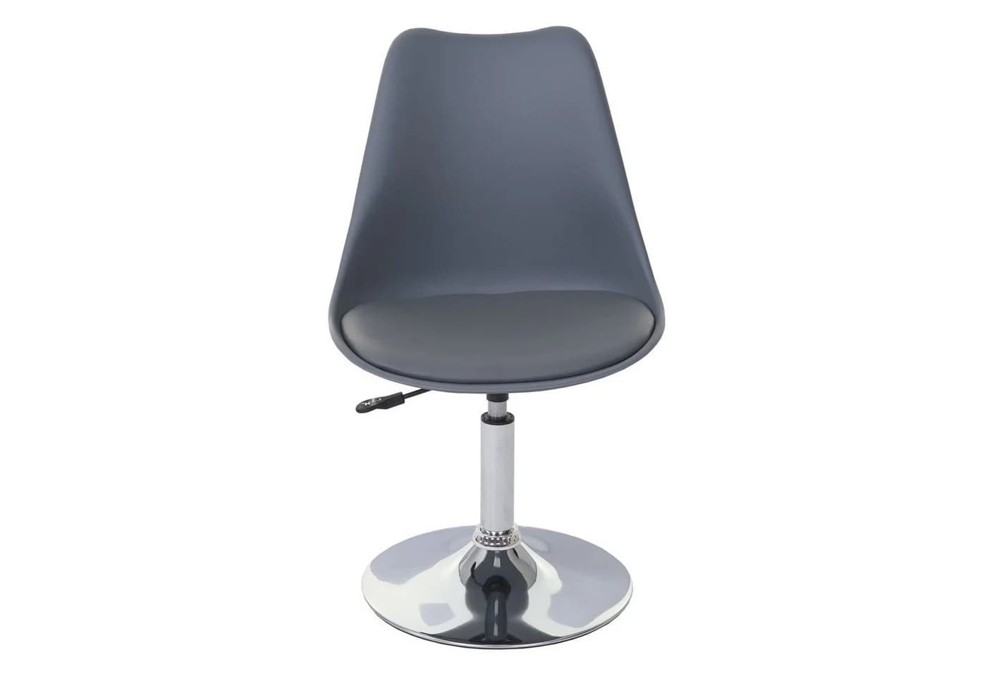 MCW 2er-Set Esszimmerstuhl Vaasa T501 Dunkelgrau Kunstleder Höhenverstellbar - Bild 4