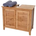 Waschbeckenunterschrank MCW-B18 Bambus Badezimmer Bild 1