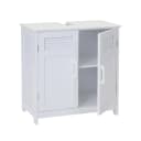 MCW Waschbeckenunterschrank Weiß 60x60x30cm Bild 1