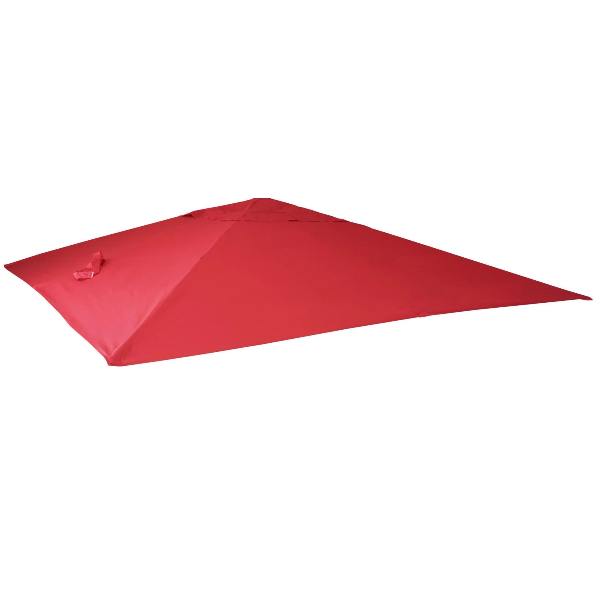 Ersatz-Bezug für Luxus-Ampelschirm MCW-A96, Sonnenschirmbezug, 3x4m (Ø5m) Polyester 3,5kg Rot - Bild 2