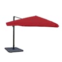 Ampelschirm MCW-A96 Sonnenschirm Gastronomie 3x3m Polyester/Alu 23kg Bordeaux Bild 2