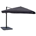 Gastronomie-Ampelschirm MCW-A96 3x3m Polyester Alu/Stahl 23kg Anthrazit Bild 2