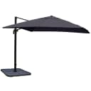 Gastronomie-Ampelschirm MCW-A96 Sonnenschirm 3x3m Polyester/Alu 23kg Anthrazit Bild 2