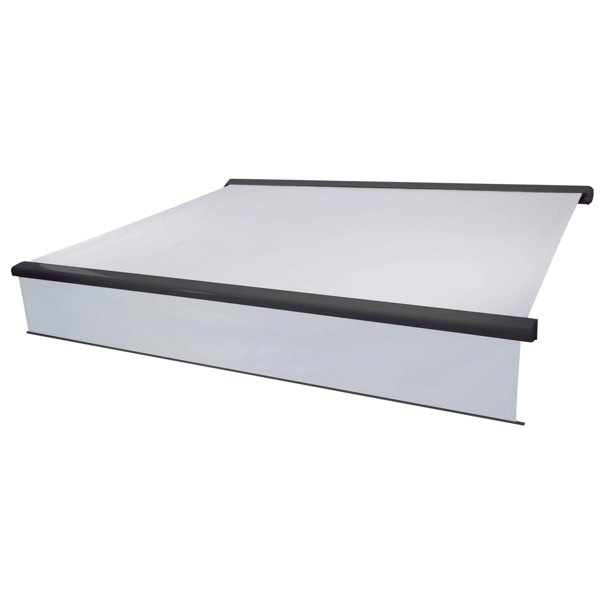 MCW Elektrische Vollkassetten-Markise 4x3m Acryl Creme Anthrazit - Bild 2