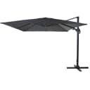 Gastronomie-Ampelschirm MCW-A96 3x3m Polyester Alu/Stahl 23kg Anthrazit Bild 2