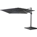 MCW Gastronomie-Ampelschirm 3x4m Anthrazit Schwenkbar Polyester Aluminium Bild 2