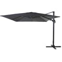MCW Gastronomie-Ampelschirm 3x4m Anthrazit Polyester/Alu Bild 2