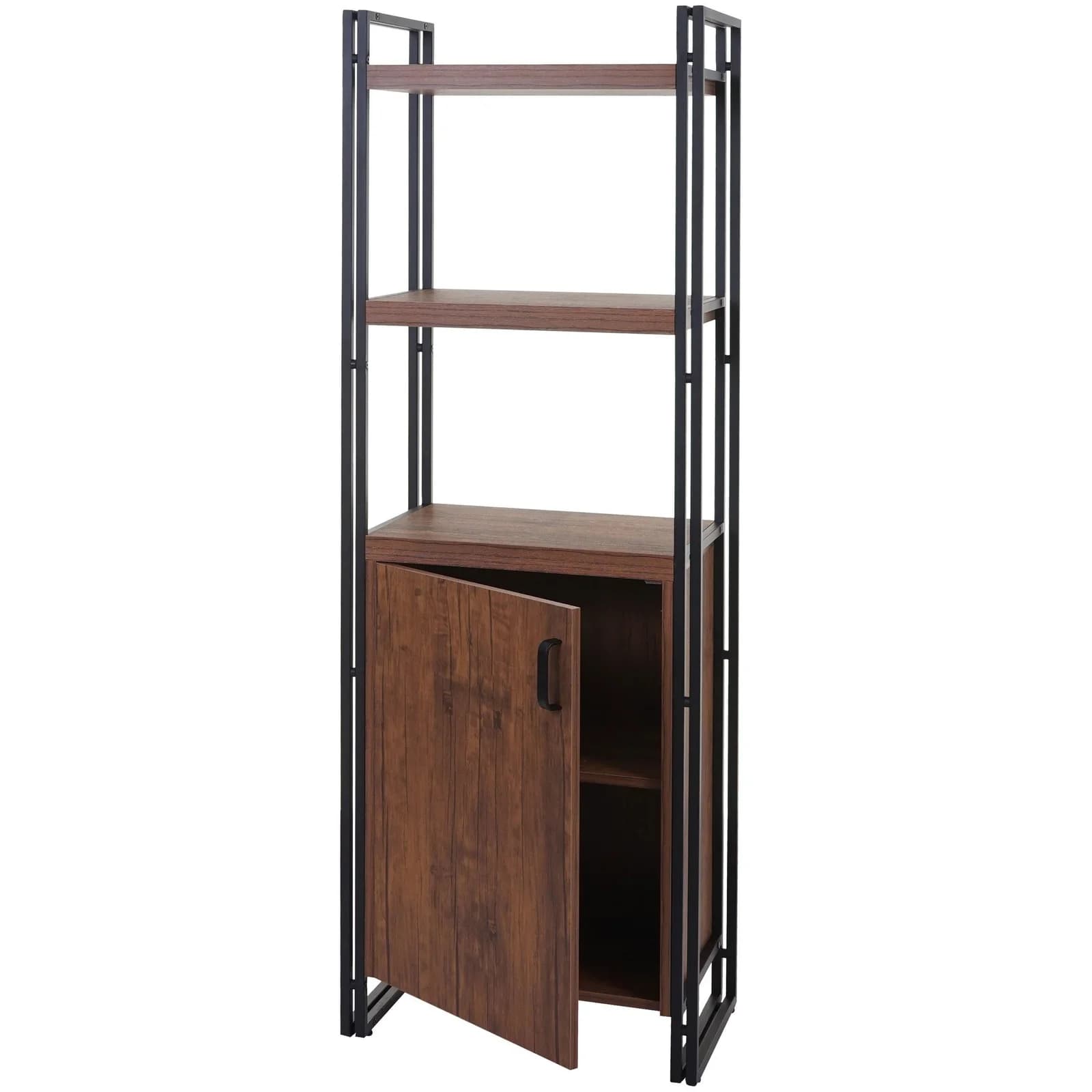MCW Bücherregal Standregal Wildeiche-Optik mit Staufach - Bild 2