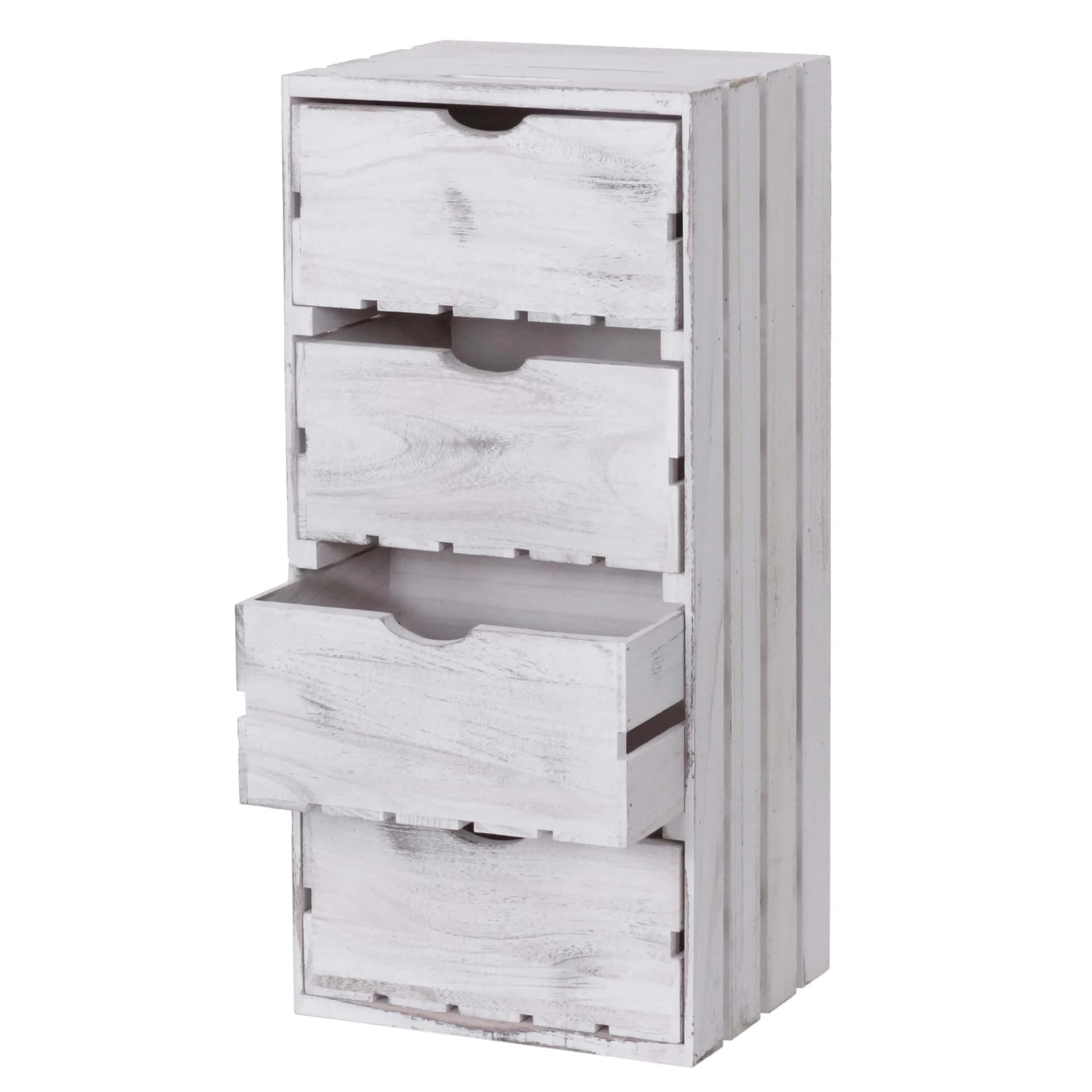 MCW Kommode Weiß Holz