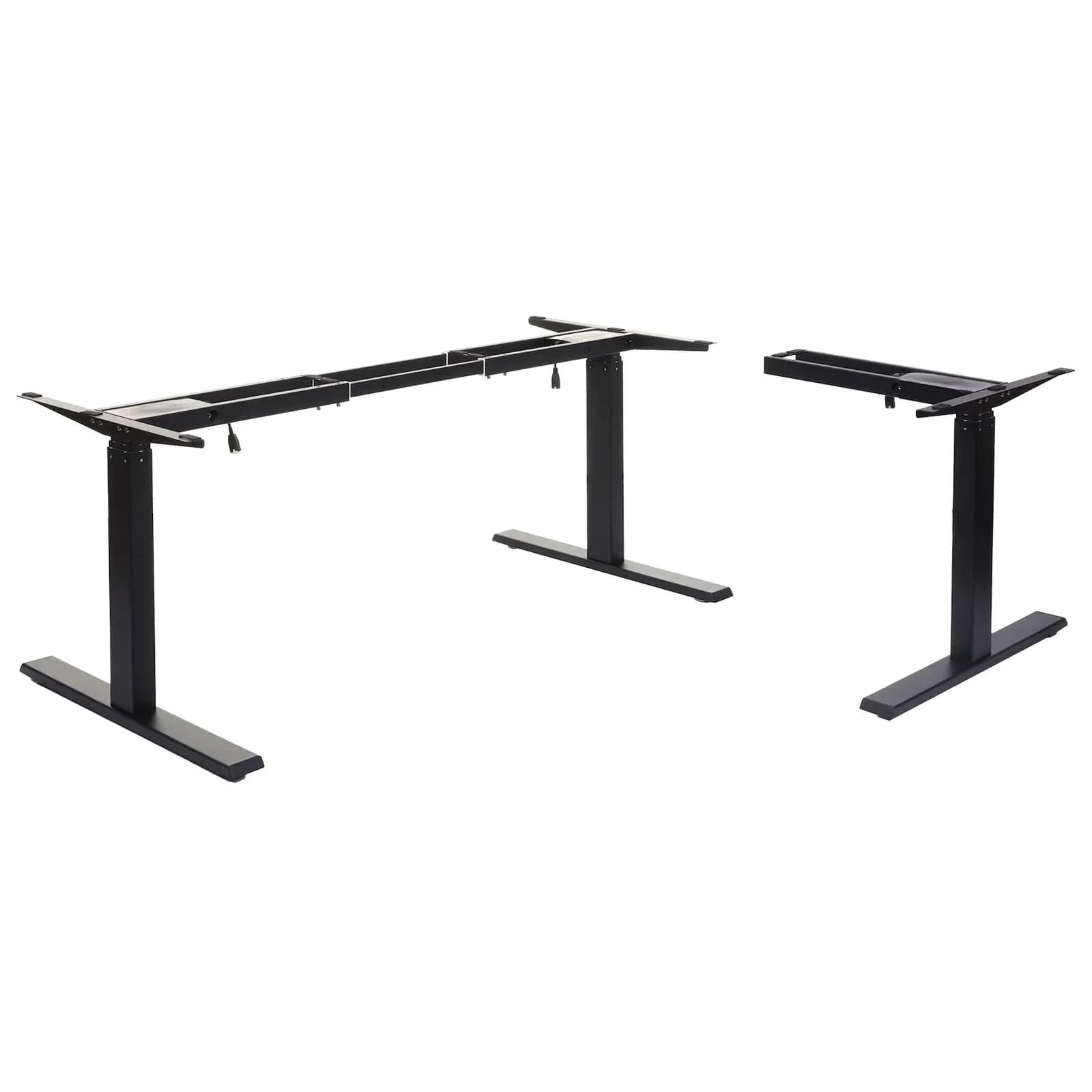 MCW-D40 Tischgestell für Eck-Schreibtisch elektrisch höhenverstellbar 45kg Schwarz