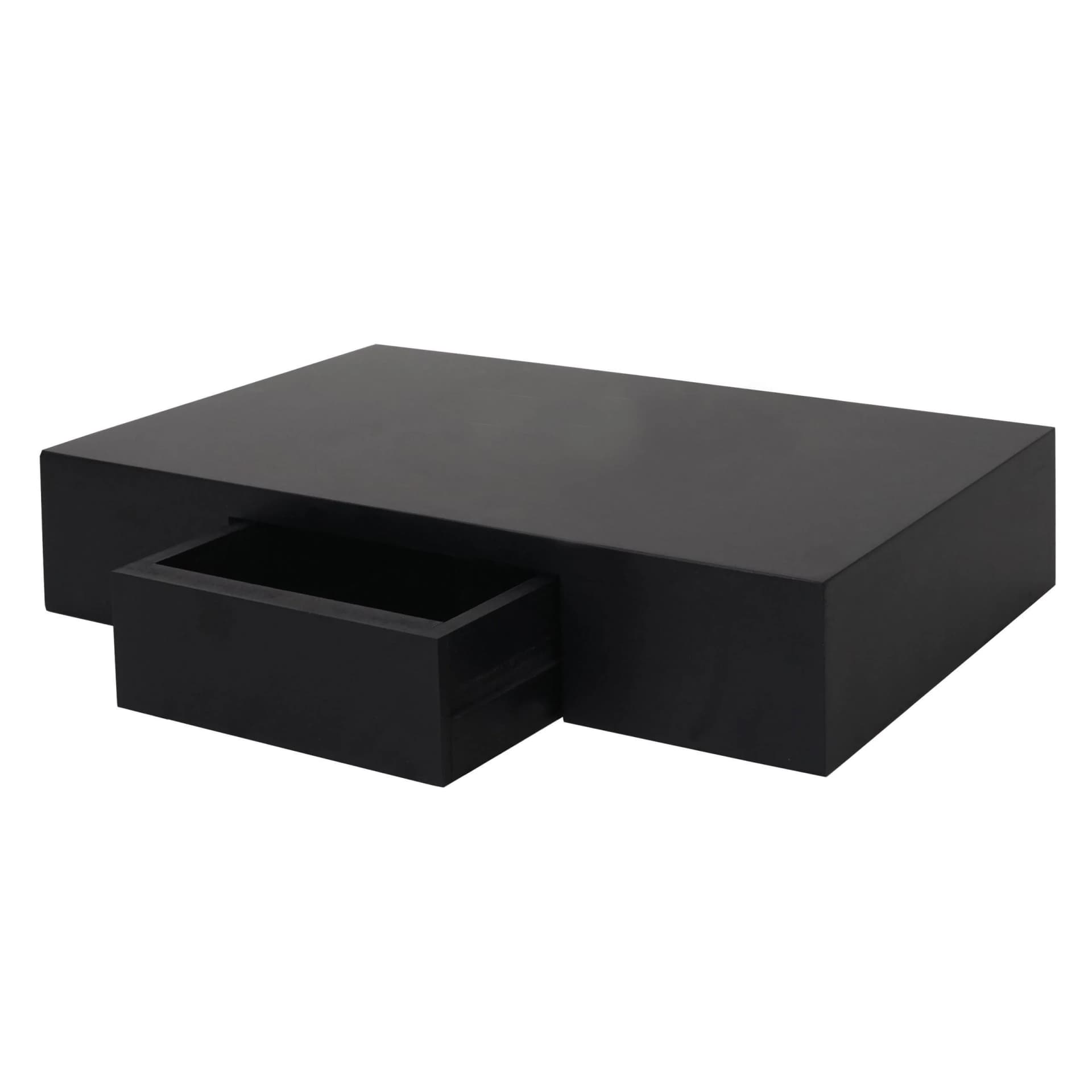 MCW Wandregal Cher Schwarz mit Schublade 40cm - Bild 2