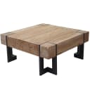 MCW Couchtisch MCW-A15 Rustikal Tanne Holz Naturfarben Industrial Look Bild 2