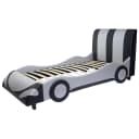 MCW Kinderbett MCW-E14 Auto Design Schwarz Silber Bild 1