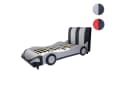 MCW Kinderbett MCW-E14 Auto Design Schwarz Silber Bild 4