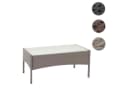 MCW Gartentisch Hamar Grau Poly-Rattan mit Glasplatte Bild 4