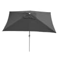 Sonnenschirm Castellammare 2x3m rechteckig neigbar anthrazit Bild 2