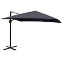 Gastronomie-Ampelschirm MCW-A96 3,5x3,5m Polyester/Alu 25kg Anthrazit Bild 2