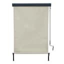 Vertikalmarkise MCW-F42 Sichtschutz Außenrollo Creme-Beige Bild 2