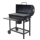 Grillwagen MCW-F70 Holzkohlegrill mit Deckel und Ablage Bild 2
