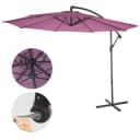 MCW Ampelschirm Terni 3m Neigbar Lavendel-Rot Bild 1