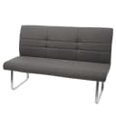 Sitzbank MCW-G55 Esszimmerbank 3-Sitzer grau-braun 160cm Bild 1