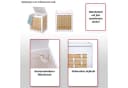 Wäschekorb MCW-G37 Weiß Massivholz Shabby-Look Bild 5