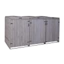 MCW XL Mülltonnenbox 3er/6er erweiterbar anthrazit-grau Bild 2