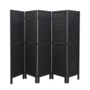 Paravent MCW-G30 Raumteiler Shabby-Look Anthrazit Bild 2