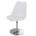 MCW Drehstuhl Vaasa T501 Weiß Kunstleder Höhenverstellbar Bild 1