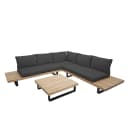 MCW Garten-Garnitur MCW-H54 Lounge-Set Akazie Alu Grau Bild 2