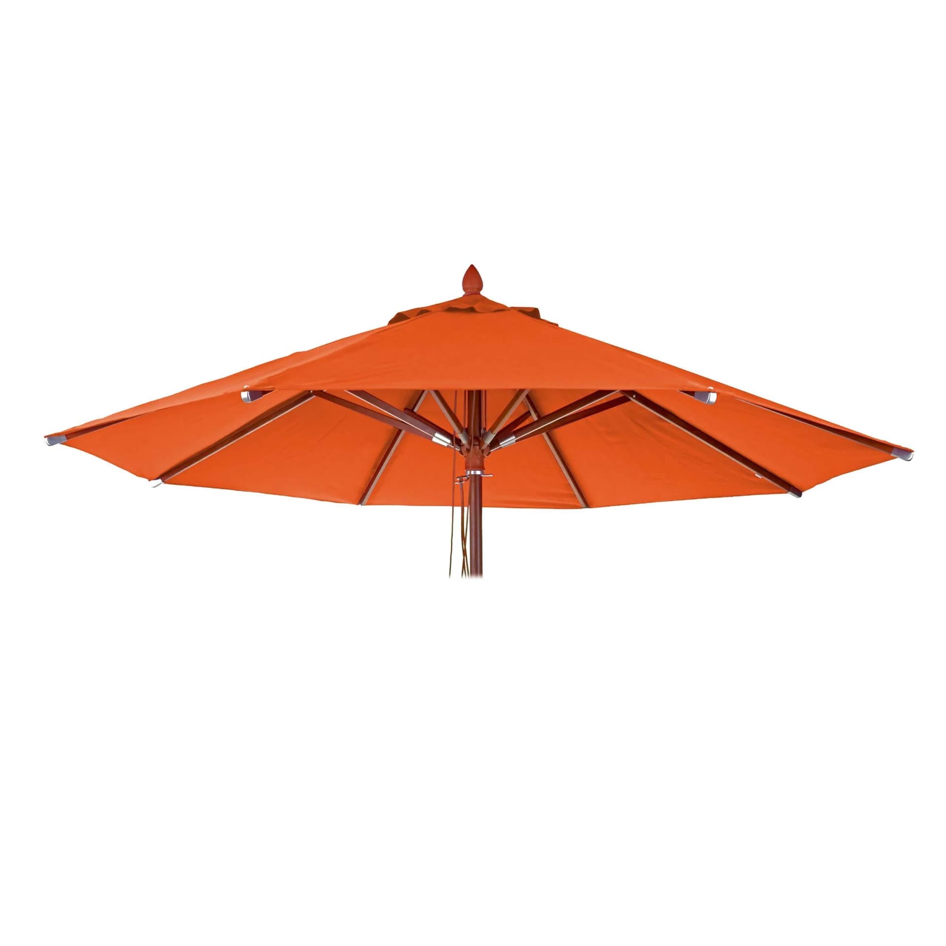 MCW Ersatzbezug für Holz-Sonnenschirm Ø4m Terracotta Polyester - Bild 2