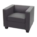 MCW Loungesessel Lille Kunstleder Dunkelgrau Bild 2
