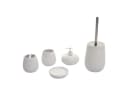 MCW Bad-Accessoire-Set 5-tlg. Keramik Weiß Seifenspender Bild 1