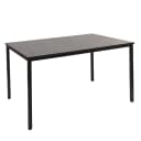 MCW Schreibtisch Petrila 120x80cm MDF Schwarze Eiche-Optik Bild 2
