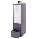 MCW Rollcontainer Preston T851 Stahlschrank 8 Schubladen Grau/Weiß Bild 1