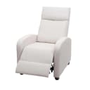 Fernsehsessel MCW-F76 Relaxsessel mit Liegefunktion Creme Stoff Bild 2