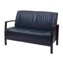 2er Sofa MCW-H10 Grau Metall Kunstleder Industrie-Design Bild 2