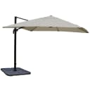 Gastronomie-Ampelschirm MCW-A96 3,5x3,5m Creme-Grau Bild 2