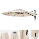 MCW Sonnenschirmbezug MCW-A96 4m Rund Creme-Beige Polyester Bild 1